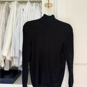 GAP Women's Black Turtleneck Sweater